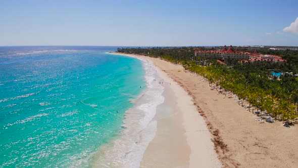 Aerial View of Summer Resort Punta Cana