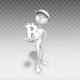 Cartoon 3D Man - Show Bitcoin Symbol - VideoHive Item for Sale