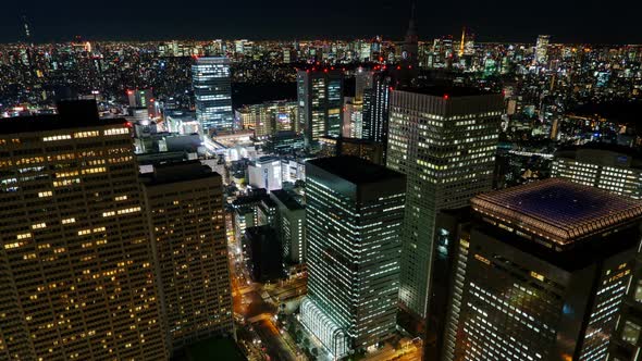 Tokyo Skyline. Buildings & Skyscapers