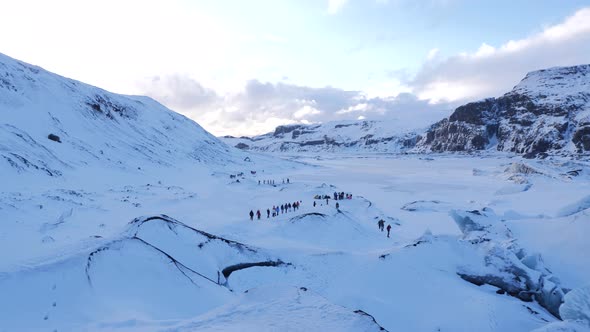 Iceland Winter View Of Guided Tours Of Glaciers 1