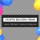 Isolated Balloons Frame - VideoHive Item for Sale