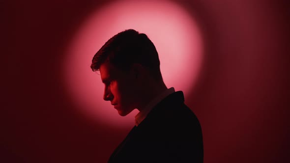 Masculine Power Profile Male Portrait Conscious alt