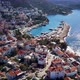 The top view from the drone of Kas resorts, bay, yahts, city in Mugla in Turkey - VideoHive Item for Sale