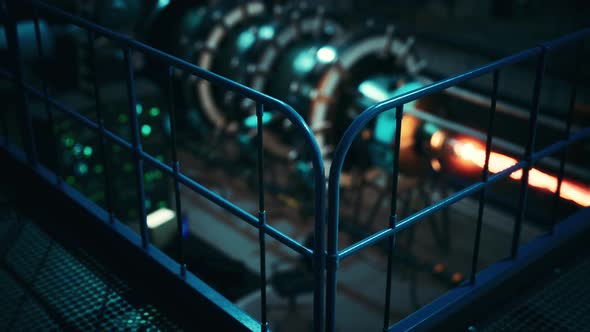 Conceptual High Tech Power Thermonuclear or Nuclear Reactor alt