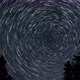Cometshaped Star Trails in the Night Sky - VideoHive Item for Sale