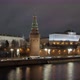 Timelapse. Classic View of the Evening Moscow Kremlin. - VideoHive Item for Sale