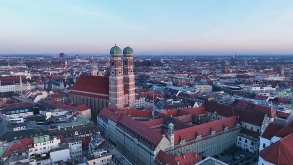The Frauenkirche in Munich Germany