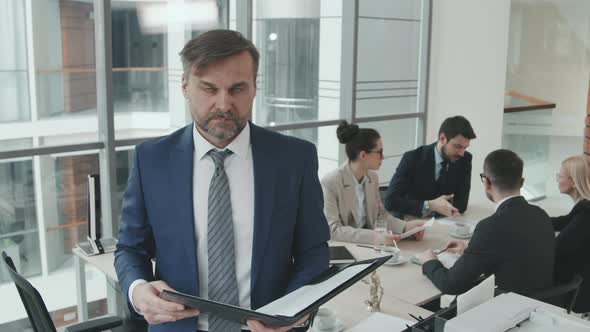 Portrait of Mature Director of Law Firm alt