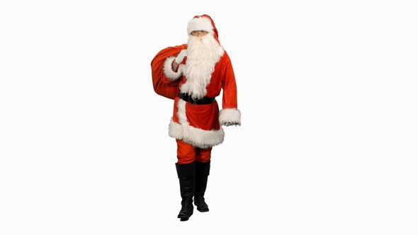 Santa Claus with Gifts Sack