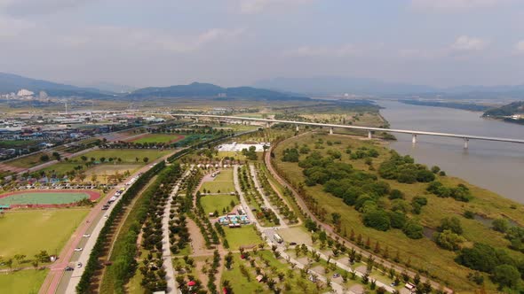 Gyeongsangbuk Do Gumi City Nakdong River Sports Park 