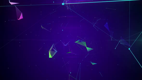 Purple Green Plexus Background alt