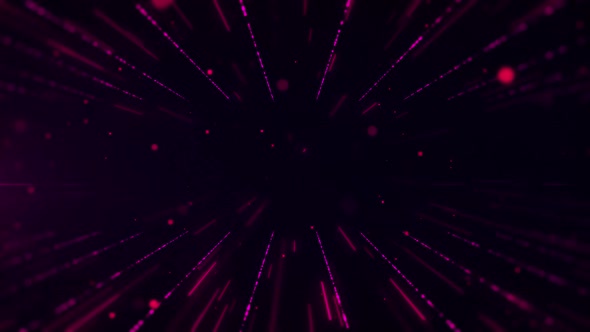 Artificial Intelligence Tunnel Purple