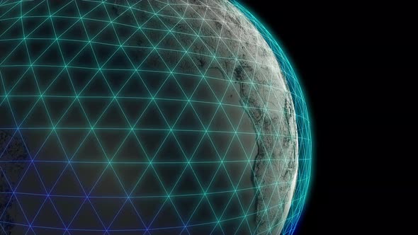 World Globe Black Earth globe world map sunrise technology background universe internet satellite alt