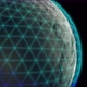 World Globe Black Earth globe world map sunrise technology background universe internet satellite - VideoHive Item for Sale
