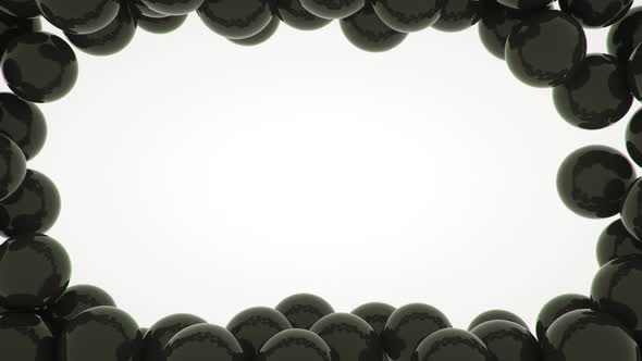 3D Spheres Animated Frame