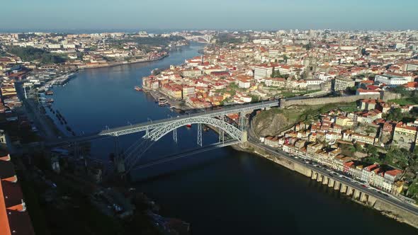 Serra Do Pilar Monastery and Dom Luis Bridge alt