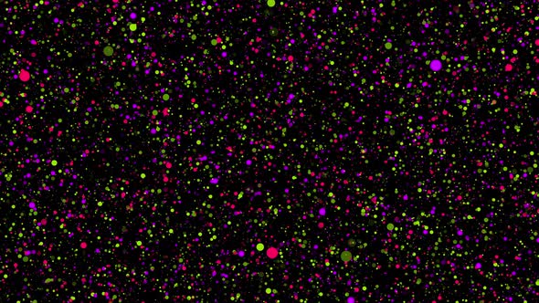 Glittering Flying Particles alt