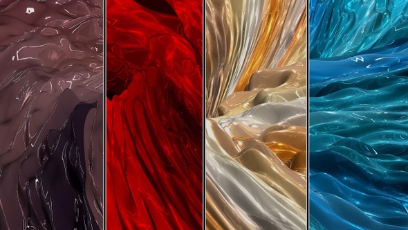 Glass Wave Background Pack 4K alt