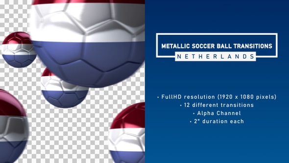 Metallic Soccer Ball Transitions - Netherlands