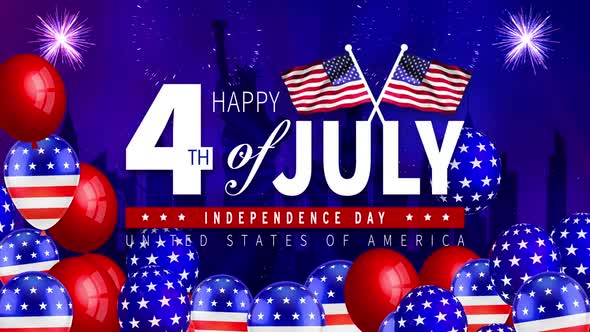 4th Of July Video With Fireworks alt