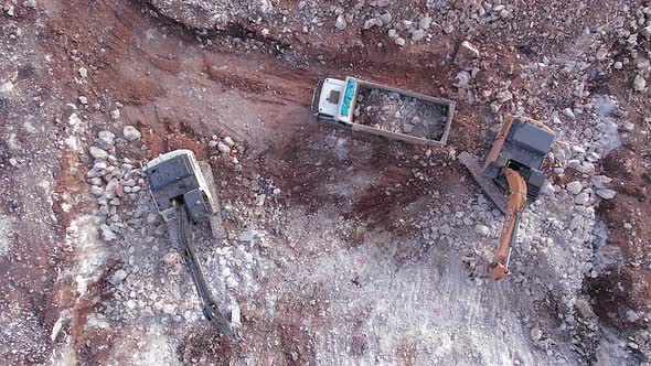 Machineries at Construction Site alt