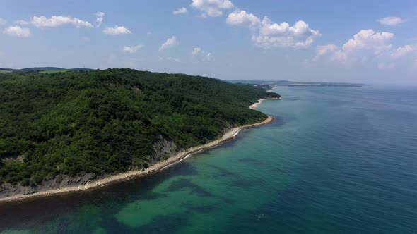 View of Drone to The Beautiful Coastline alt