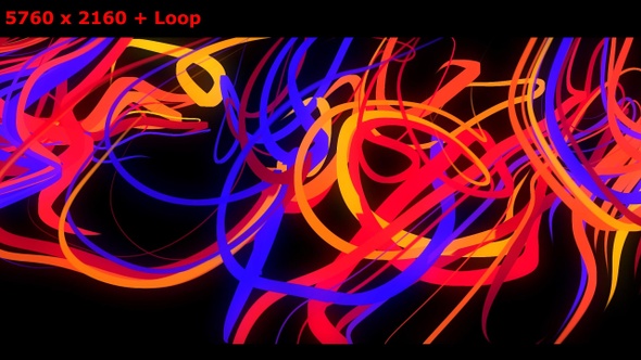 Colorful Organic Lines alt