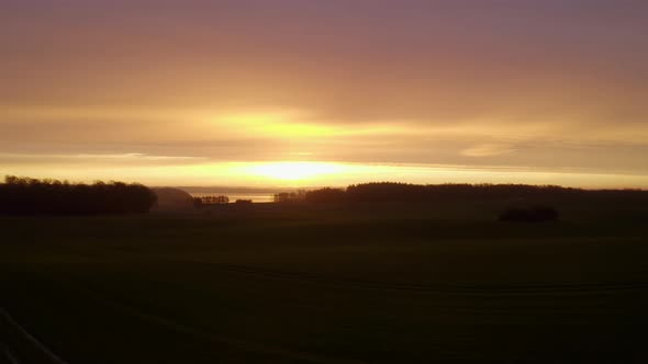 Golden Sunrise Denmark alt