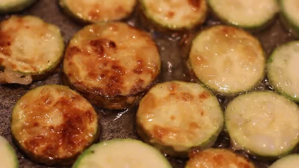 Frying Vegetables in Oil