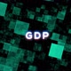 GDP Digital Glitch Text Background - VideoHive Item for Sale