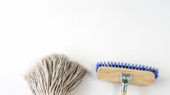 Broom and dustpan alt