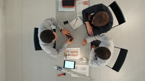 Graphic Designers Checks the Color with Color Swatch alt