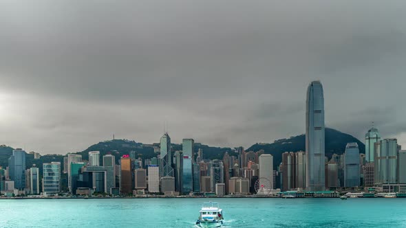 Timelapse View of Hong Kong City alt