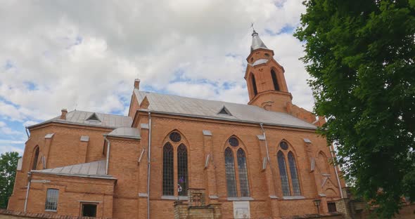 St Virgin Mary Chapelier s Church of Kernave  Video Lithuania