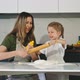 Mom Gives Little Girl Fake Rolling Pin
