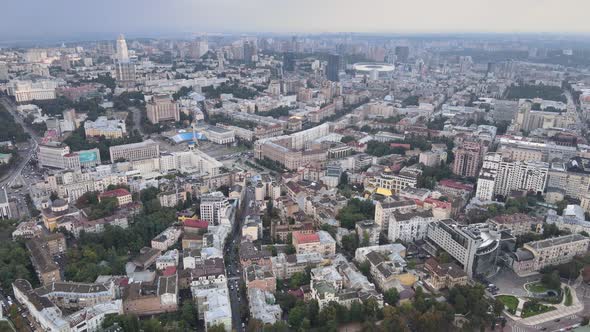 Kyiv, Ukraine Aerial View of the City. Kiev alt