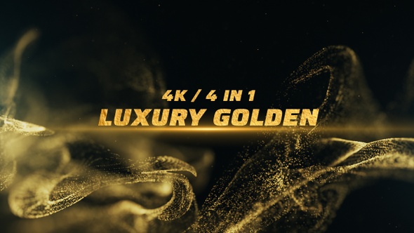 Abstract Luxury Golden Background