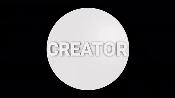 Creator Nft Rotating Looping 4K
