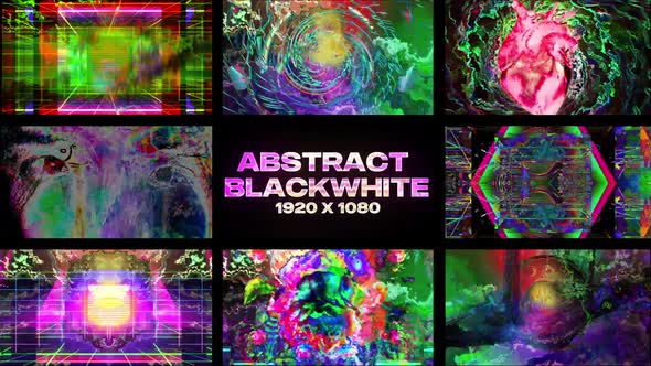 Abstract Elrow Background VJ Pack alt