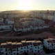 Sunset In Portuguese Town Aerial View - VideoHive Item for Sale