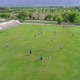Aerial view of a football training - VideoHive Item for Sale