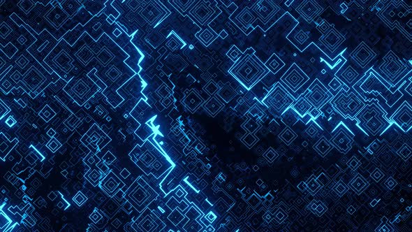 Digital Technology Circuit Network Background