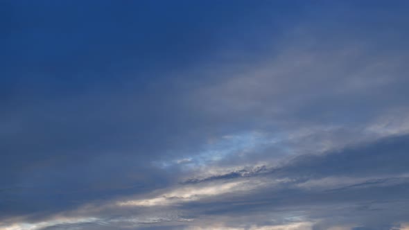 Sunrise Clouds Time Lapse Motion