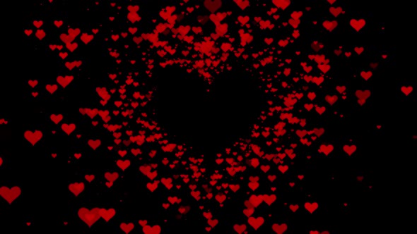 Heart Loop | Alpha Channel alt