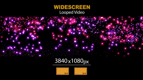 Widescreen Background Particles 04