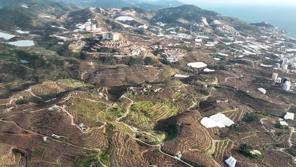 Farm Landscapes 4 K Aerial View alt