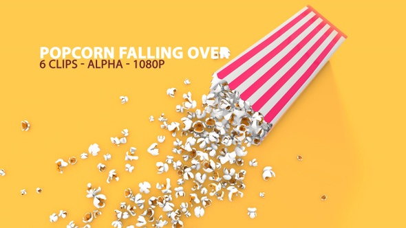 Popcorn Falling Over