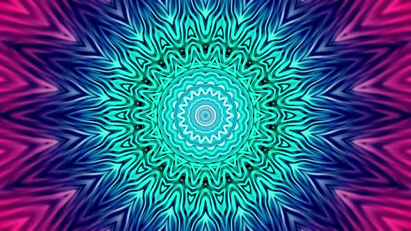 Colorful Mandala Abstract Background