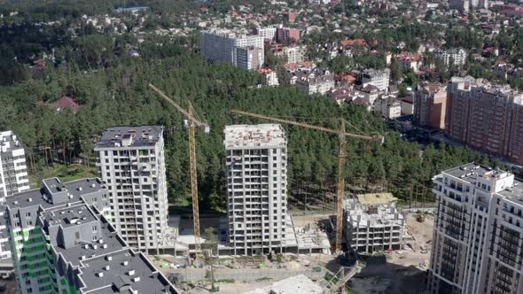 Construction Process of Skyscraper Structure