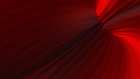 3D Abstract Red Background  4K